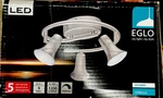 Eglo Jumilla Led 3-LIGHT Matte Nickel Ceiling Track Lighting KIT-201448A Nib. Fixed Price $25.95.