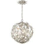 Crystorama MSL-314-SA Marselle Mini Chandelier Antique Silver. Fixed Price $638.40.