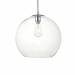 Elegant Lighting LD2216 Baxter 14"W Pendant - Chrome. Fixed Price $162.00.