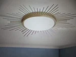 Aiwen 27.55 In. 1-LIGHT Circle Creative Design Led Flush Mount Ceiling. Fixed Price $59.95.