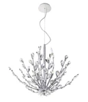 Home Decorators Collection Hetcherson Crystal 5-LIGHT Chrome Pendant New. Fixed Price $44.99.