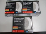 Lot Of Commercial Electric 6 Led Recessed Trim 30 Customizable Options. Fixed Price $40.49.