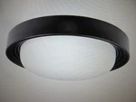 Eti Lighting 13 In. Modern Matte Black Led Flush Mount With Night. Fixed Price $28.76.