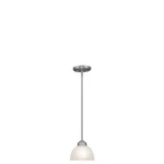 Livex Lighting Somerset Mini Pendant Brushed Nickel 4210-91. Fixed Price $115.96.