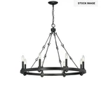 Savoy House Adria Chandelier, Light 32" English Bronze 1-930-8-13. Fixed Price $100.00.