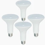 Led Flood Light 4 Pack, 100 Watt Equivalent, Soft White (2700K) 15W BR30 Dimm.... Fixed Price $31.02.