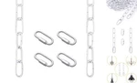 Ecudis 6 Feet Pendant Fixture Chain, Lighting Hanging White. Fixed Price $25.75.