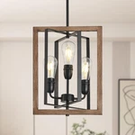 Bosomfr 3-LIGHT Chandelier For Entryway, Modern Farmhouse Foye.... Fixed Price $123.96.