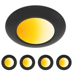Zago Black 6 Inch Led Disk Light: Surface Mount Low Profile Recessed Retrofit.... Fixed Price $36.49.