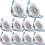 Pocketman Pack Of 110V 3W Led Ceiling Downlightwarm White Spotlight. Fixed Price $73.20.