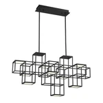 Eurofase Lighting Ferro Linear Chandelier, 48W Integrated Dimmable Led, 2650. Fixed Price $2967.00.