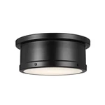 Kichler 52540 Serca Light 14"W Flush Mount Drum Ceiling Fixture - Black. Fixed Price $125.00.