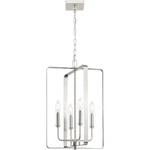 Progress Lighting Mccoll 4-LIGHT Brushed Nickel Dimmable Chandelier New!. Fixed Price $99.43.
