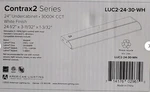 American Lighting LUC2-24-30-WH CONTRAX2 24" Long Led White Finish. Fixed Price $19.99.