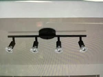 4 Industrial Modern Semi-flush Ceiling Spotlight Track Lighting. Fixed Price $38.99.