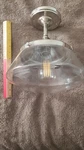 Mcclelland 10 In. 1-LIGHT Polished Nickel School House Light.. Fixed Price $49.00.