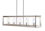 Jonathan Lighting JYL7414 Anna 5 39"W Led Taper Candle - Nickel. Fixed Price $293.47.