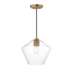 Maxim 21337CLNAB Geode Large Pendant-natural Aged Brass. Fixed Price $214.00.