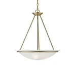 Livex Lighting 4826 Newburgh 3 20"W Pendant - Brass. Fixed Price $353.96.