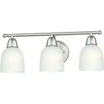 Seasons Raleigh 7.25 In. 3-LIGHT Incandescent Bath Vanity Fixture. Fixed Price $29.50.