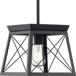 Progress Lighting P500041-031 Briarwood Pendants, Ceruse Black 9.00X10.00X10.00. Fixed Price $106.94.