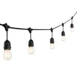 Jonathan Lighting JYL8702A String 48' 15 Clear - Black. Fixed Price $78.17.