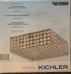 Kichler Kyrstal Ice Flushmount Ceiling Fixture #0615968. Fixed Price $59.95.
