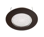 Nicor Lighting 6 Inch Oil-rubbed Bronze Recessed Shower Trim With Glass Fresn.... Fixed Price $38.62.