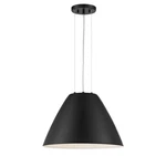 Park Harbor PHPL3301MB 14" Wide Suspension Pendant, Matte Black. Fixed Price $69.00.