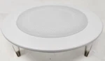 Nicor 19509WH Recessed Shower Trim W/ Albalite Glass Lens Inches White. Fixed Price $16.19.