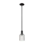 Innovations Lighting 716-1S-10-5 Bridal Veil Pendant Black. Fixed Price $149.60.