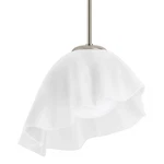 Kohler Lighting 32695-PELED Landshapes 15"W Abstract Pendant Nickel. Fixed Price $1845.65.