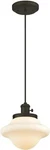 Westinghouse 6346500 One-light Mini Pendant, Bronze Finish Oiled Rubbed. Fixed Price $85.68.