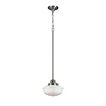 Belvedere Park 1-LIGHT Brushed Nickel Mini-pendant Hanging Hampton Bay. Fixed Price $18.99.