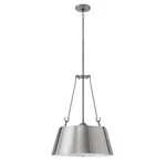 Hinkley Lighting Chandelier Cartwright Polished Antique Nickel - 3395PL. Fixed Price $249.99.