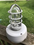 Cooper Lighting Vapor Tight Ceiling Mount Fixture W/ 100W Metal Halide Lamp.. Fixed Price $90.00.