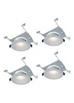 (4) Halo 6" Color Selectable Canless Recessed Led Light RL6DM-HL6RSMF-4PK. Fixed Price $30.19.