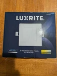 Luxrite Mini Square Recessed Led Panel Light LR23764 New Select Qty. Fixed Price $19.99.