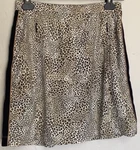 Tail Tech Skort Mini Skirt Black Tan Cream Animal Print Small Golf Tennis. Fixed Price $22.90.