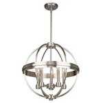 New Artcraft Lighting AC10695CH Five Chandelier From Roxbury Collectio. Fixed Price $27.24.