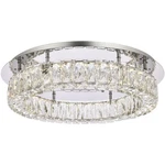 Elegant Lighting 3503F22C Monroe Flush Mount Chrome. Fixed Price $858.00.