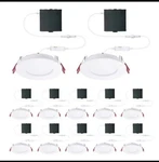 Commercial Electric Pro Value Series Led 4 In Round Adj Color Temp White 12-PK. Fixed Price $99.99.