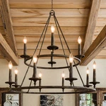 Quoizel Voyager 36" Wide Malaga Chandelier. Fixed Price $958.99.