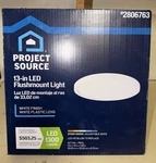 13" Led Flush Mount Ceiling Light Project Source #2806763 Dimmable Adjustable 5C. Fixed Price $39.99.