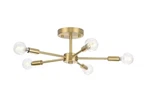 Progress Lighting P350219 Delayne 16"W Semi-flush Ceiling Bronze. Fixed Price $99.99.