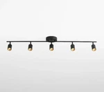 Vidalite Led Track Fixture 7W Five Bulb Fixed Rail Ceiling Lighting With Rota.... Fixed Price $110.00.