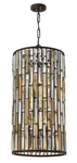 Fredrick Ramond FR33736 Gemma 16"W Light Full Sized Pendant - Bronze. Fixed Price $2022.15.