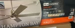 Hampton Bay Zandra 52 In. Changing Integrated Led Brushed Nickel Ceiling Fan. Fixed Price $104.99.