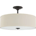 Progress Lighting Inspire 3 -light 18-IN Antique Bronze Semi Flush Mount. Fixed Price $69.78.