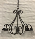 Satco Nuvo Lighting 60-381 Castillo Chandelier Flat Black 5-LIGHT *new* Openbox. Fixed Price $159.95.